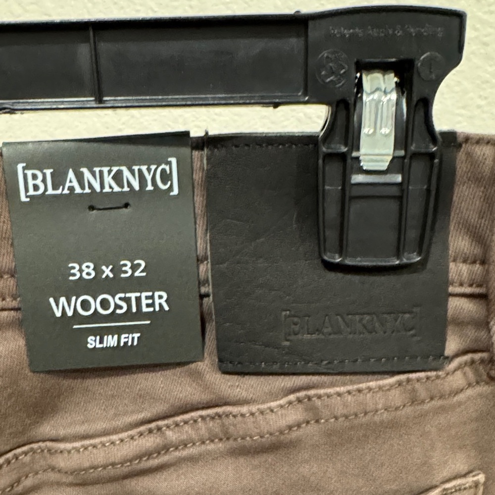 Blank NYC Men's Chocolate Slim Jeans - Picture 3 of 5